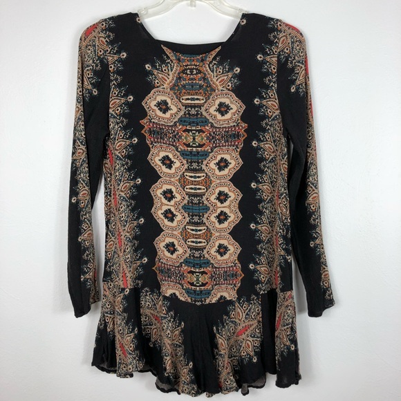 Free People Tops - Free People Smooth Talker Tunic Boho Dress